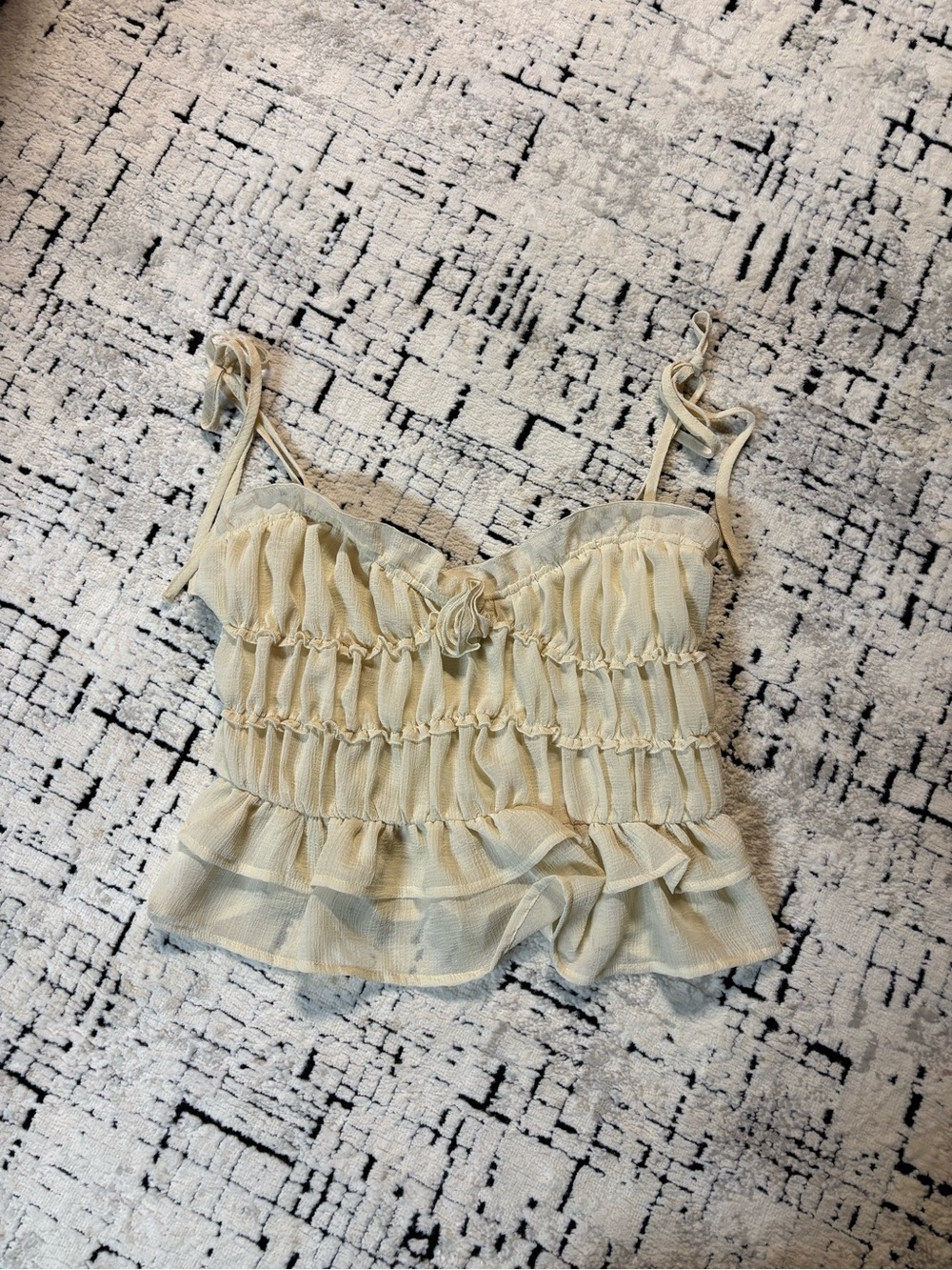 Cream Tank